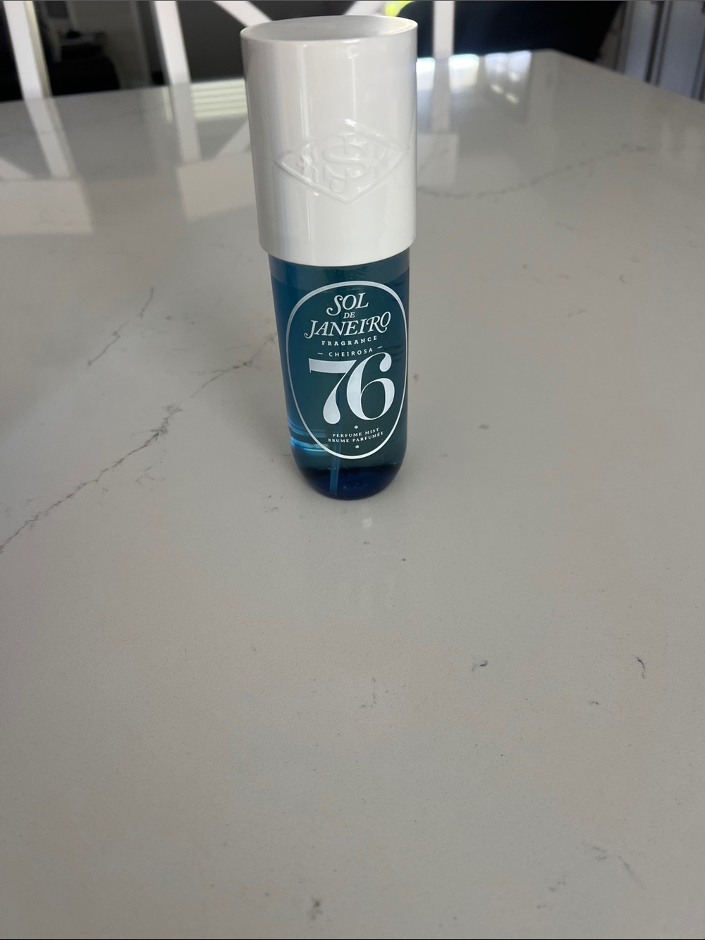 Sol de Janeiro Teal Blue Fragrance Mist Bottle